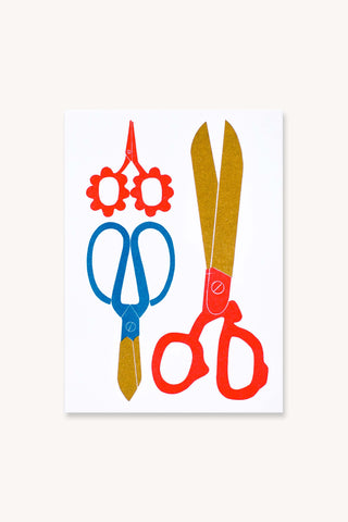 Scissors mini Risograph