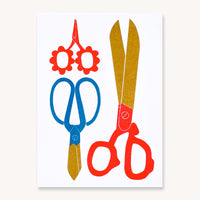 Scissors mini Risograph