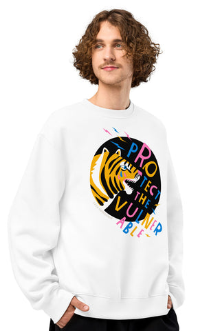 Protect the Vulnerable Heavyweight Sweatshirt
