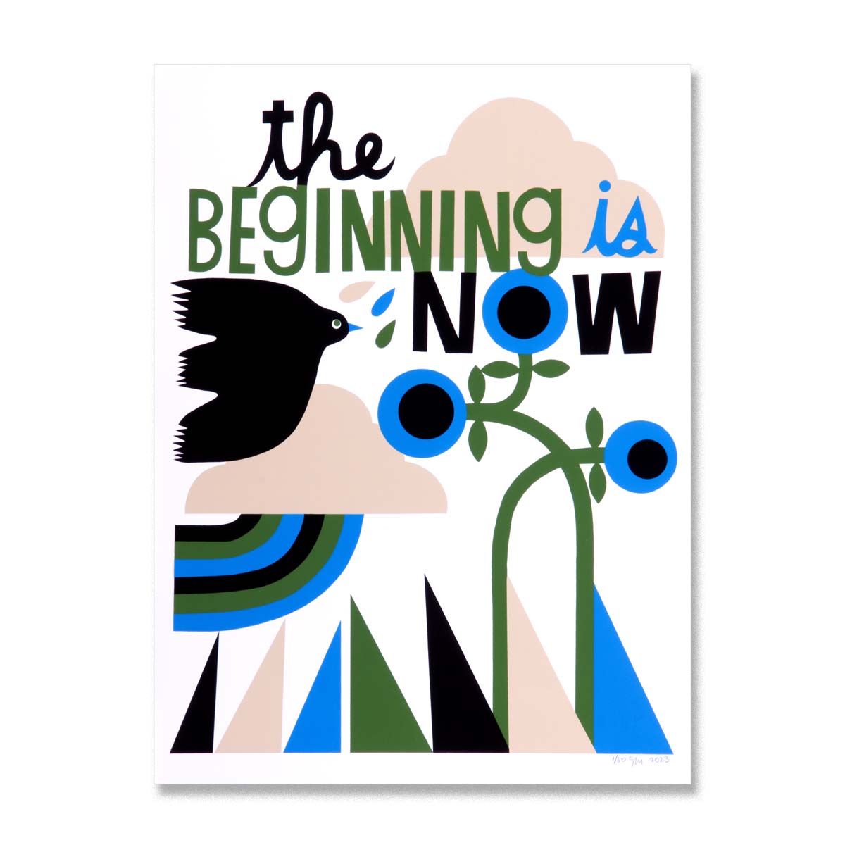 The Beginning in Now - Limited Edition Serigraph