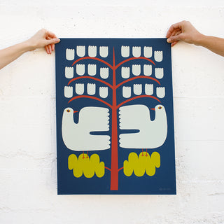 Two Doves Limited Edition Screenprint