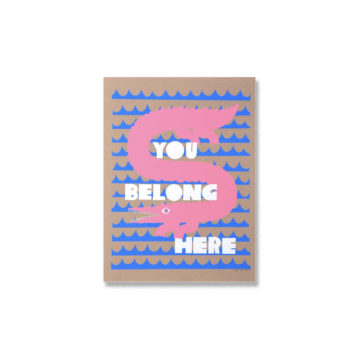 You Belong Here - Limited Edition Serigraph