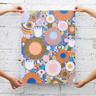 Eyes in the Garden 18"x24" Poster