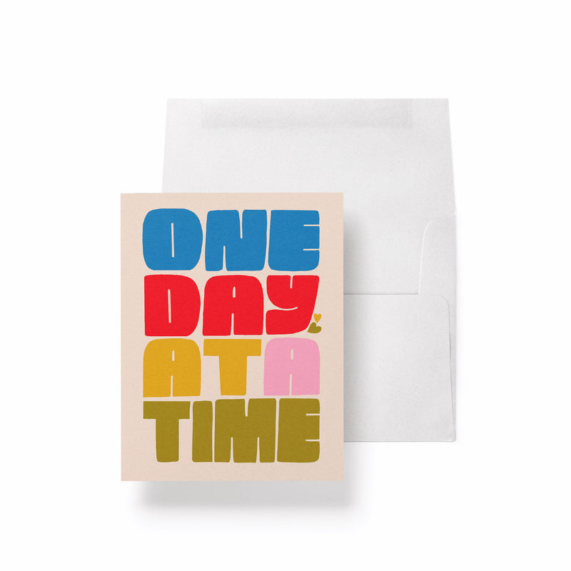 One Day at a Time Greeting Card