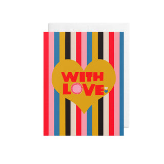 With Love Greeting Card