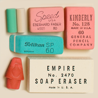 Lisa Congdon's Instant Vintage Eraser Collection Asst.