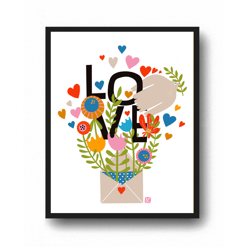 Love Letter - Art Print