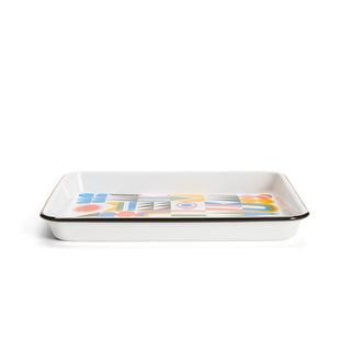 Enamelware Tray - Bright Side