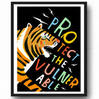 Protect the Vulnerable - Art Print