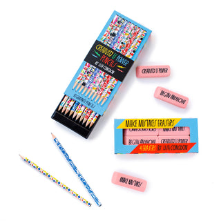 Make Mistakes Eraser Set of 4